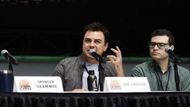Ian Cardoni and Harry Belden (Image via Getty)